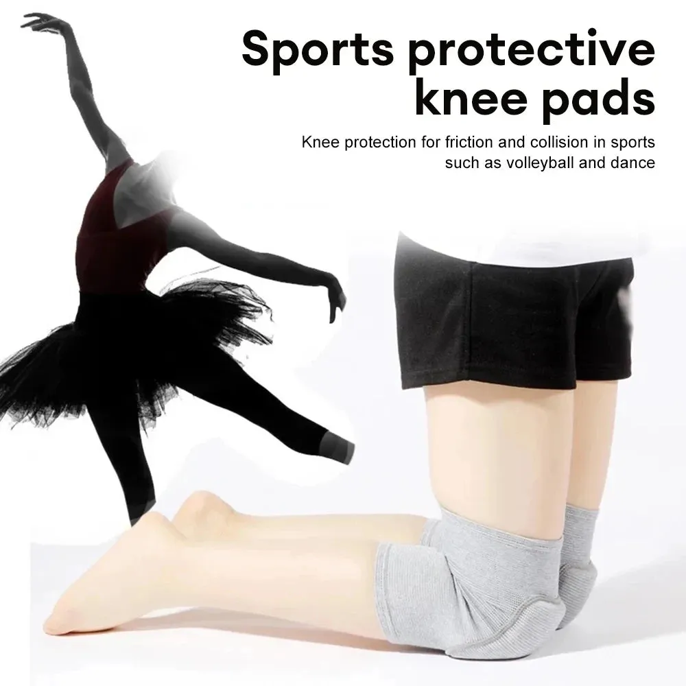 2pcs/Set Sports Kneepad Men Knee Pads Knee Support Fitness Gear Basketball Knee Brace Protector Male Non-Slip Sport Safety Women