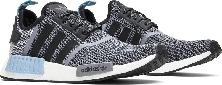 Adidas NMD_R1 'Clear Blue' sneakers, black