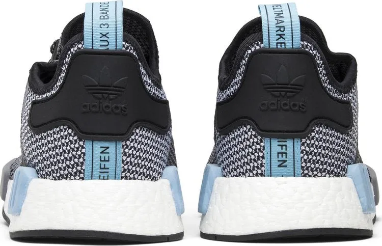 Adidas NMD_R1 'Clear Blue' sneakers, black