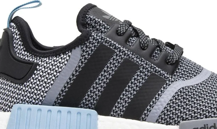 Adidas NMD_R1 'Clear Blue' sneakers, black