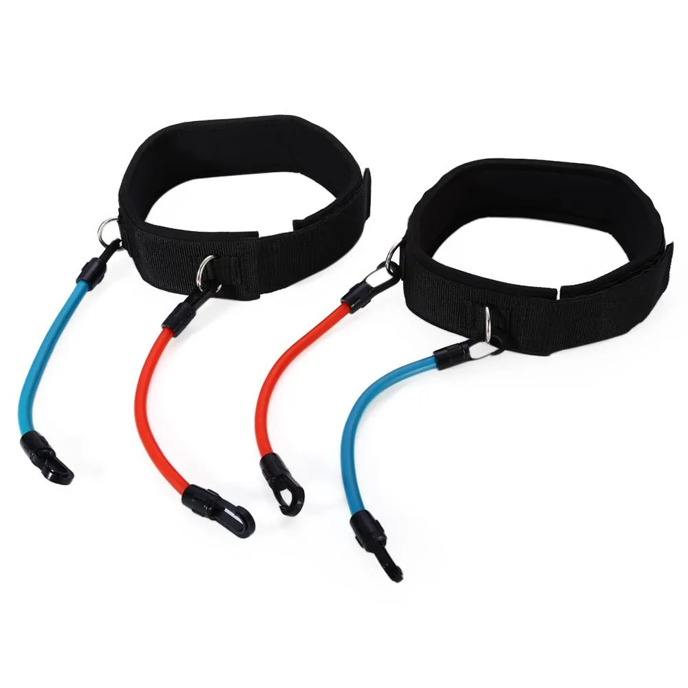 Adjustable Leg Strength Resistance Kinetic Tube Bands