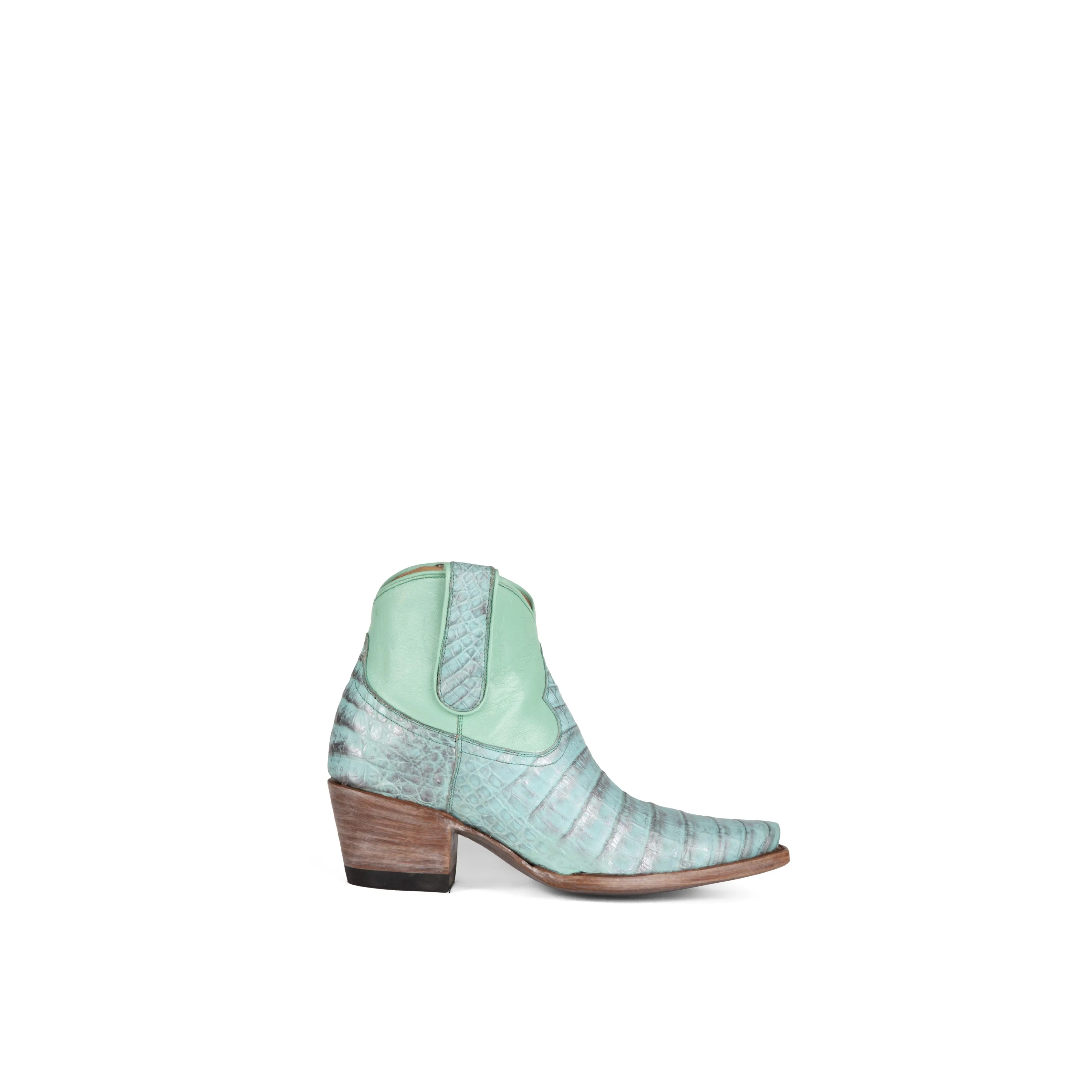 Allens Brand - Lola Caiman - Metallic Turquoise