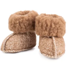 Alwero Baby Slippers Camello