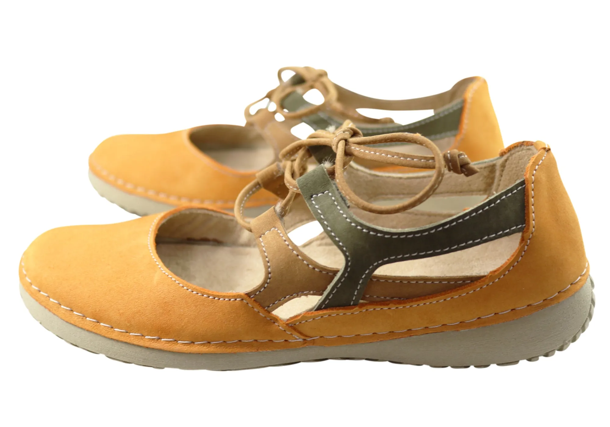 Andacco Path Womens Comfortable Leather Shoes Made In Brazil