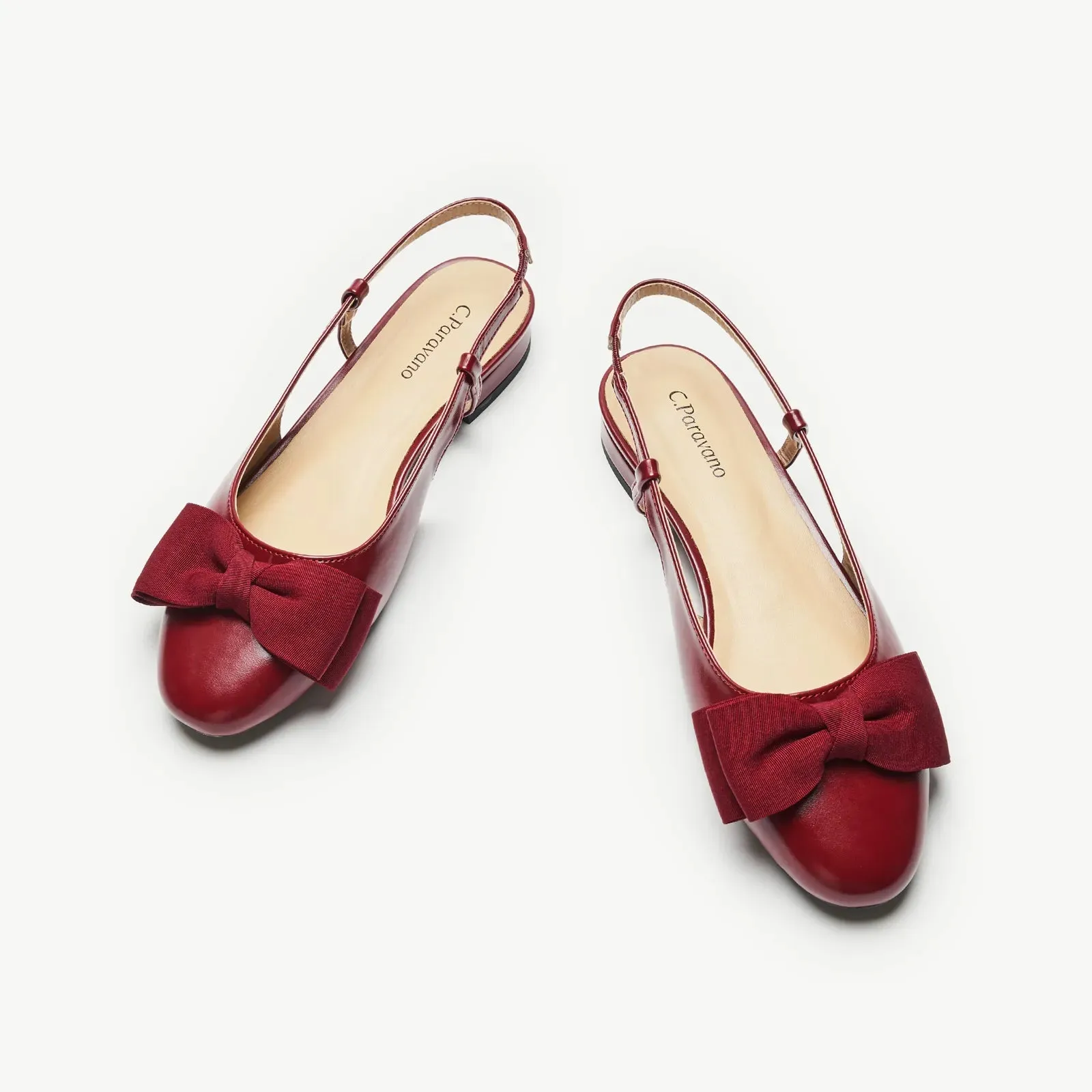 Ankle Strap Bow Slingback Mary Jane (Anita)