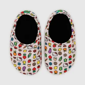 Baggu Puffy Slippers in Hello Kitty