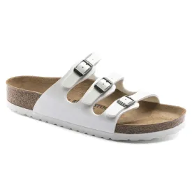 Birkenstock Women's Florida Birko-Flor Regular Footbed - White 1016765