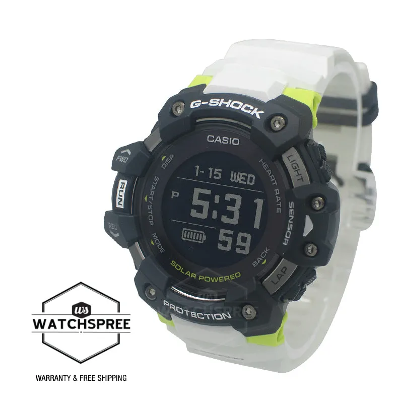 Casio G-Shock G-SQUAD Bluetooth’?????¶ôÇï¶ôǝ??’?????¶ôÇï¶ôǝ?’?????¶ôÇï¶ôíôÇïÇ?ÇîÇ??€õ’??ǯ¶ôÇû¶ô¶©Ç??€õ????? Solar Powered White Resin Band Watch GBDH1000-1A7 GBD-H1000-1A7