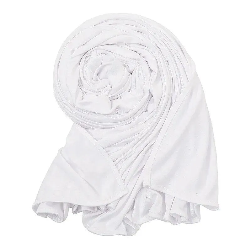 Double Stretch Cotton jersey Scarves for Women