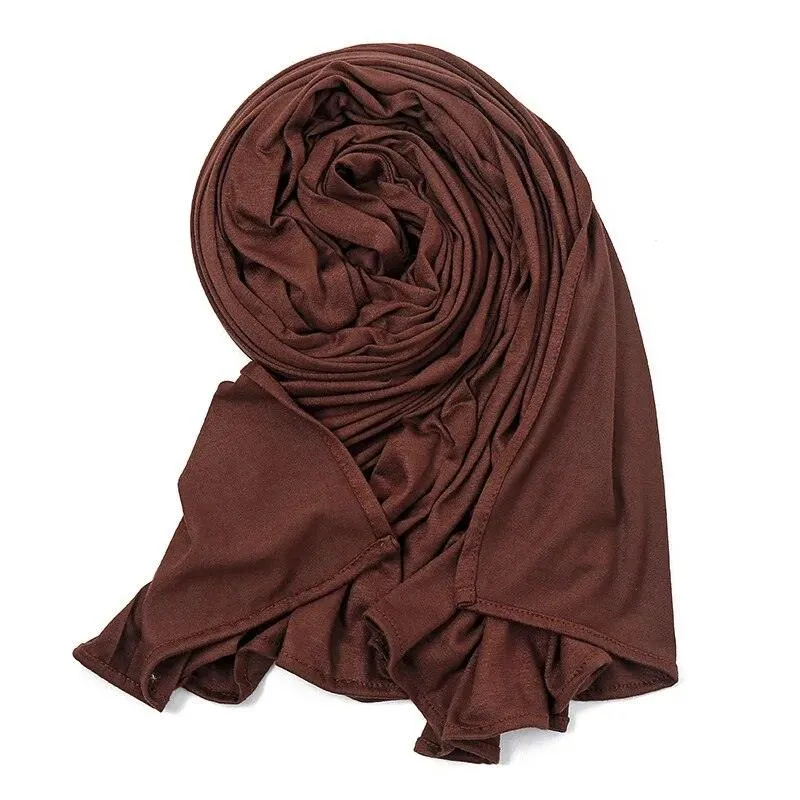 Double Stretch Cotton jersey Scarves for Women