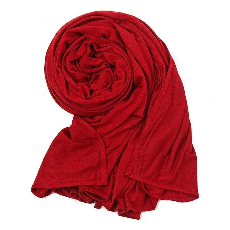 Double Stretch Cotton jersey Scarves for Women