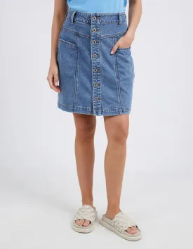 Eliza Denim Skirt Blue