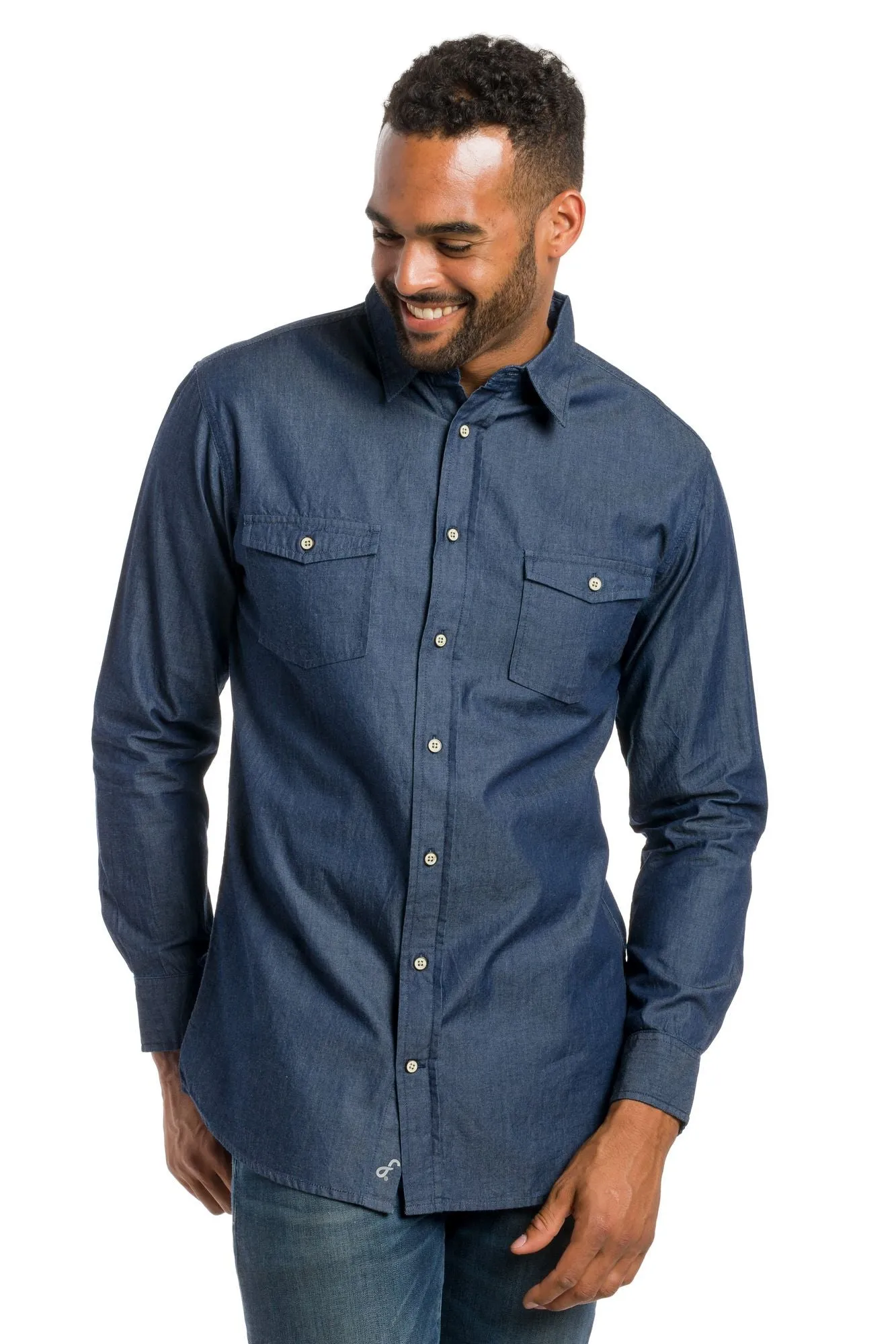 Evan | Men's Denim Shirt