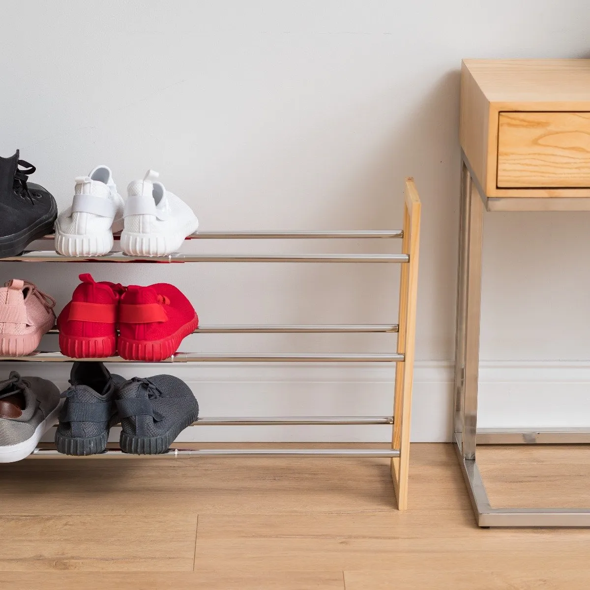 Extendable Shoe Rack - 3 Tier