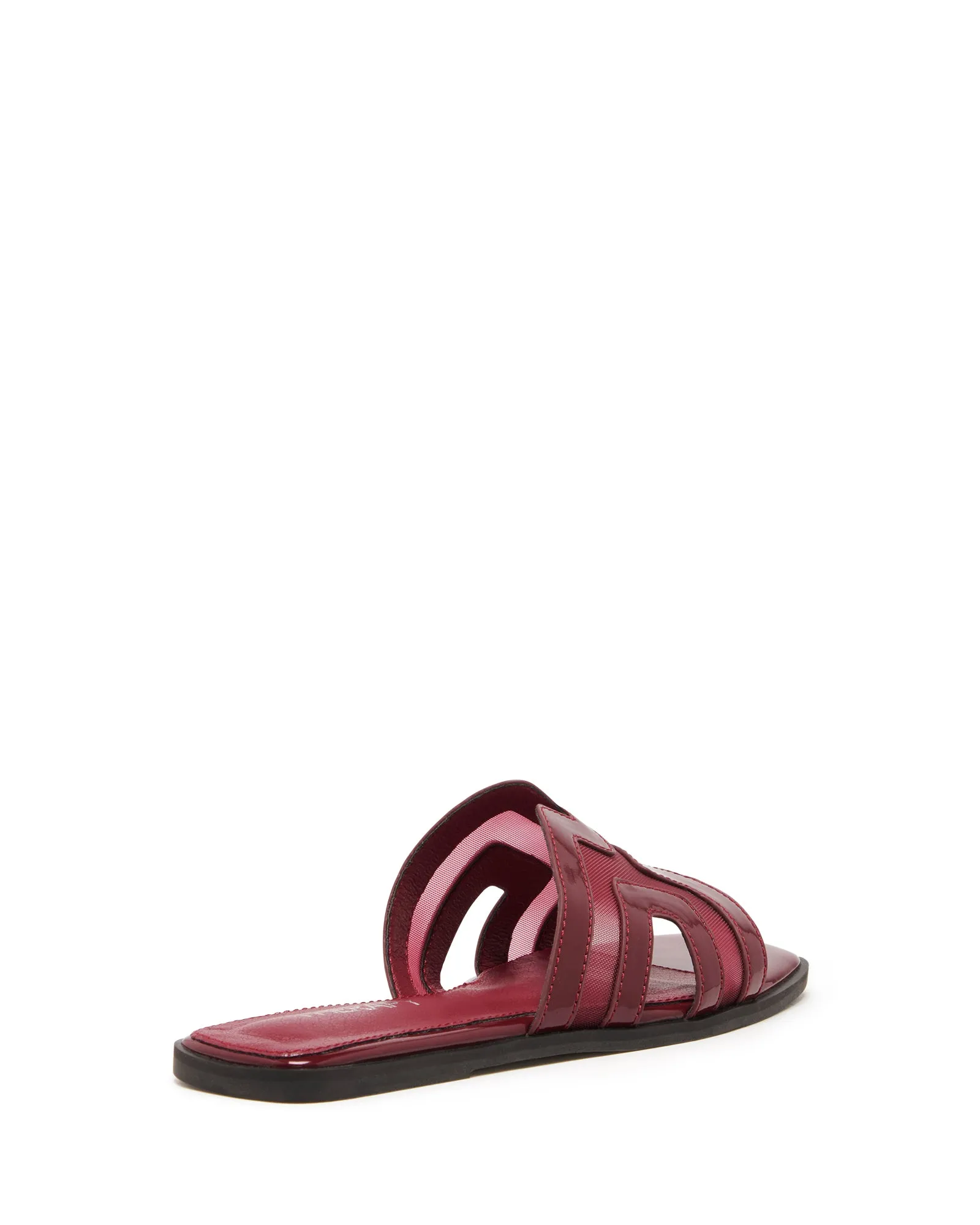 Gaze Flat Sandal Cherry Mesh