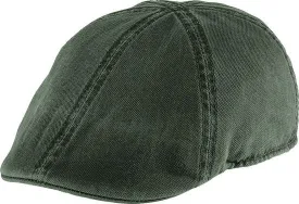 Henschel - Olive Distressed Duckbill Cap