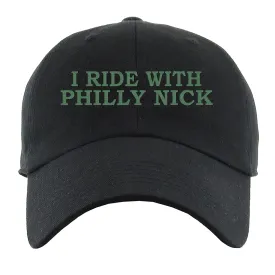 I Ride With Philly Nick Black Dad Hat | Philadelphia Football