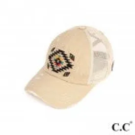 JUD127 - AZTEC PONY CAPS