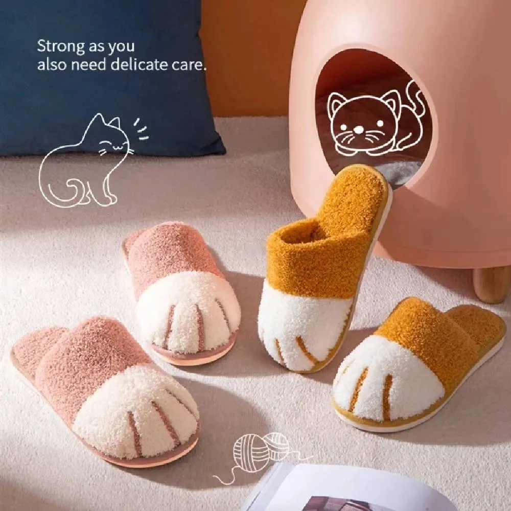 Kawaii Cat Paw Slippers