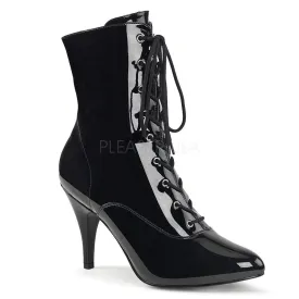 Lace Up Black Ankle Boots