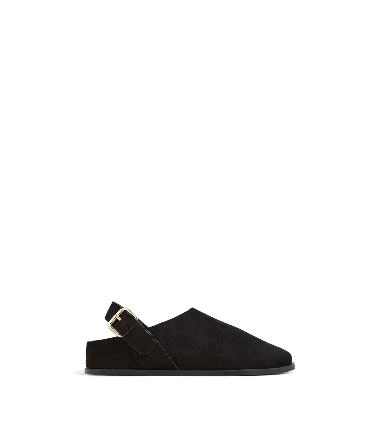 LOUIS CLOG- BLACK SUEDE