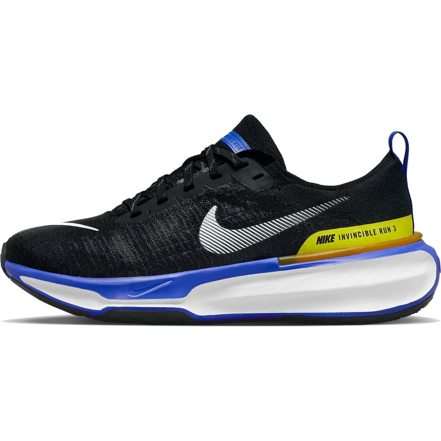 MEN'S INVINCIBLE RUN 3 - D - 003 BLACK/WHITE/RACER BLUE