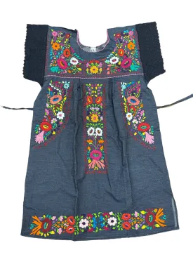 Mexican Denim Dress Natalia