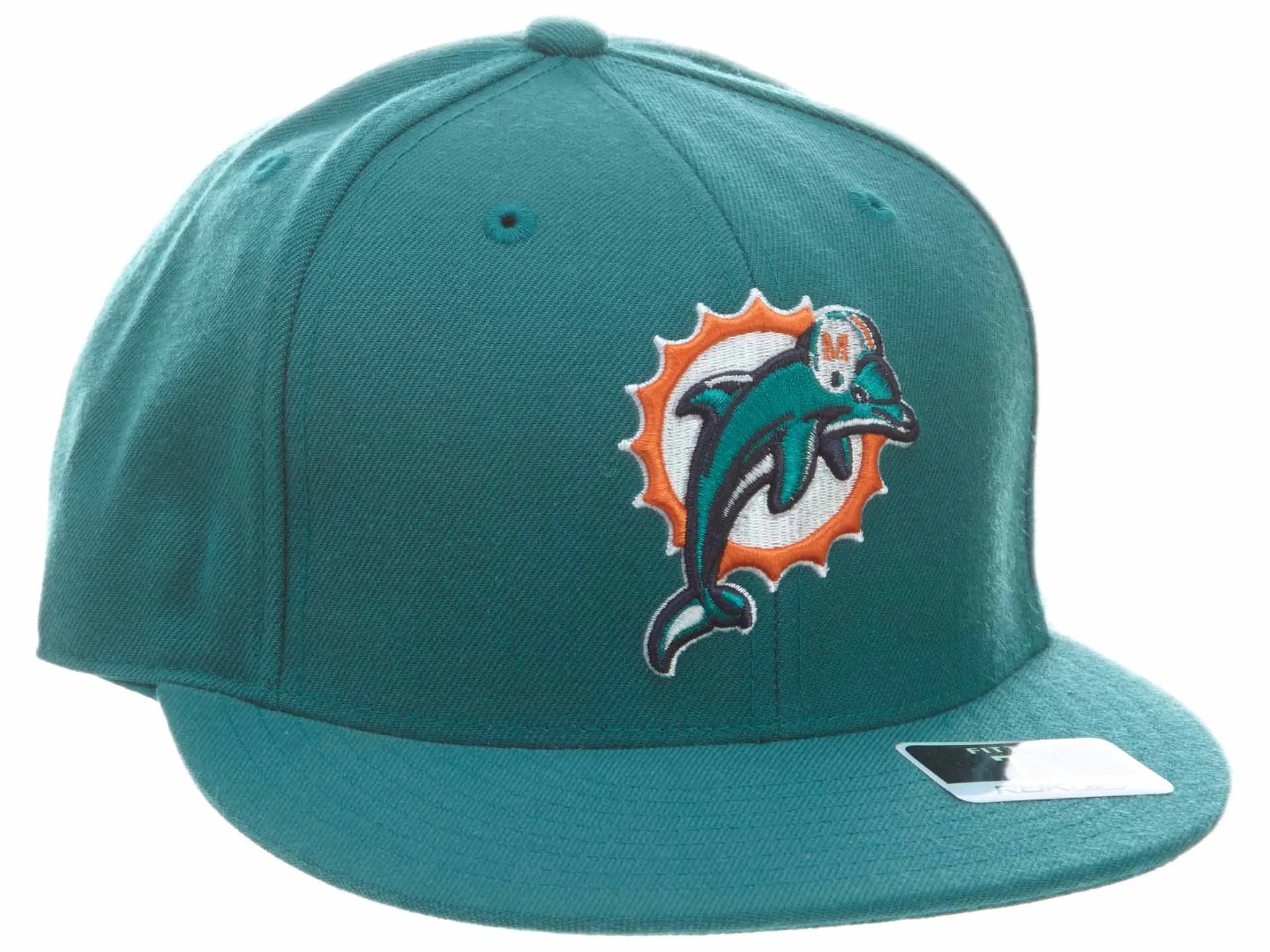 Miami Dolphins Reebok Fitted Blue/Orange/White 99