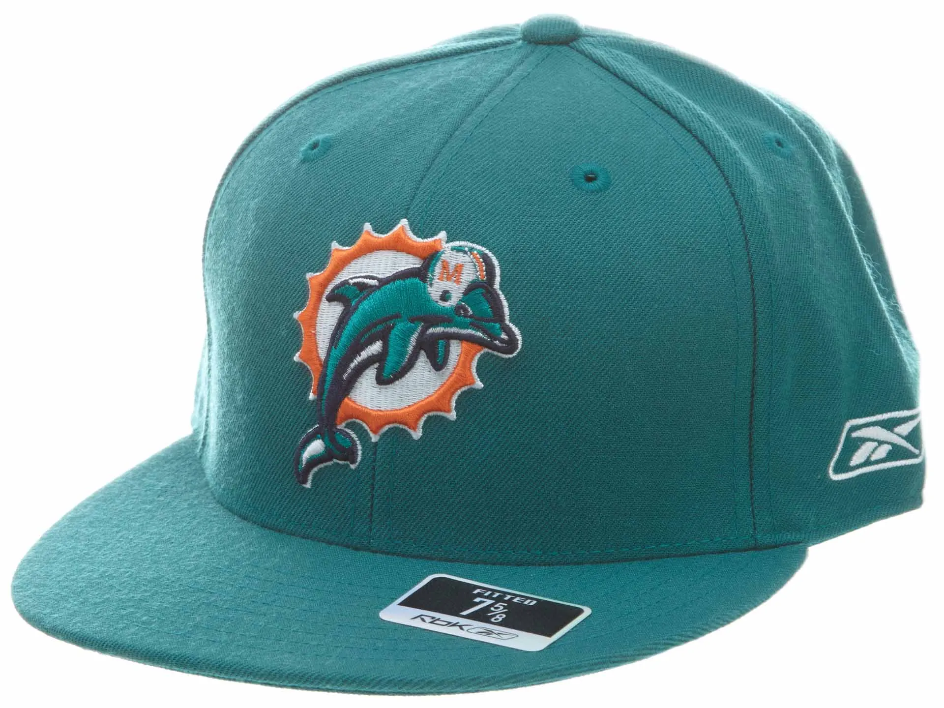 Miami Dolphins Reebok Fitted Blue/Orange/White 99