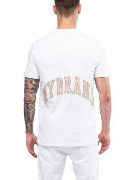 MY BRAND COLLEGE T SHIRT | WHITE