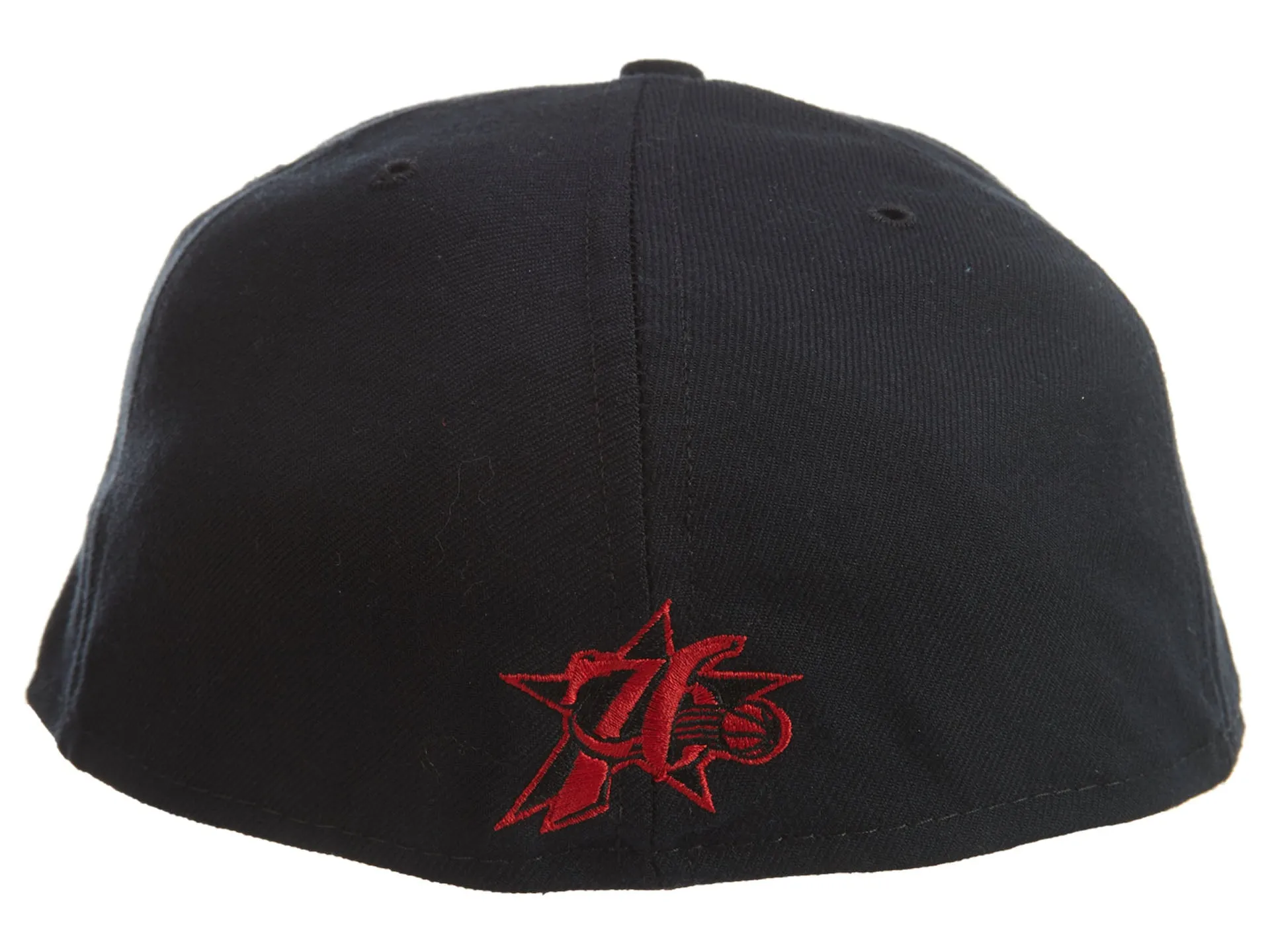 NEW ERA PHILADELPHIA 76ERS FITTED BLACK/RED/WHITE 367