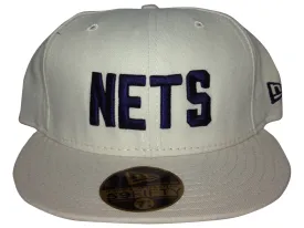 New Jersey Nets New Era Fitted White/Navy 79