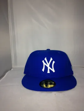 New York Yankees New Era Fitted Blue/White 206