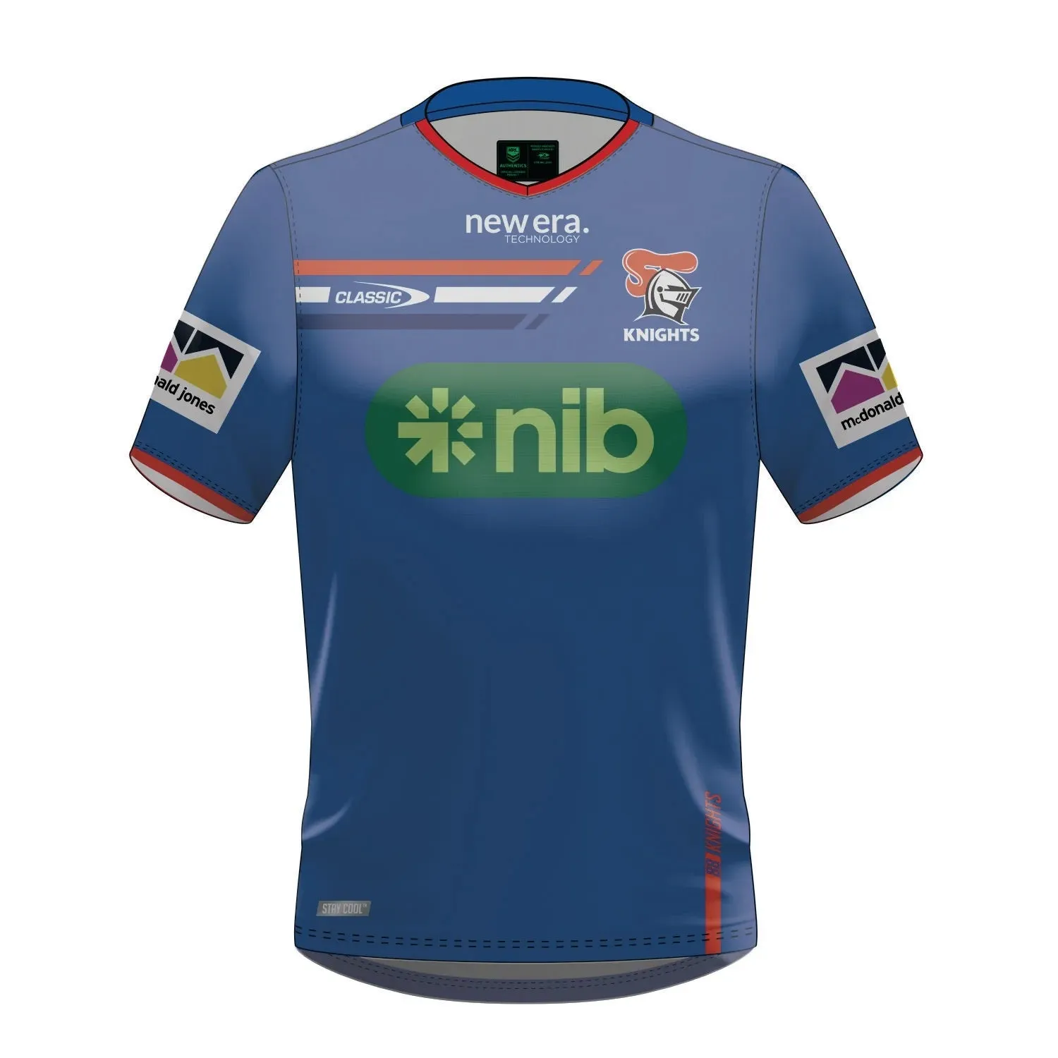 Newcastle Knights Training Tee Shirt