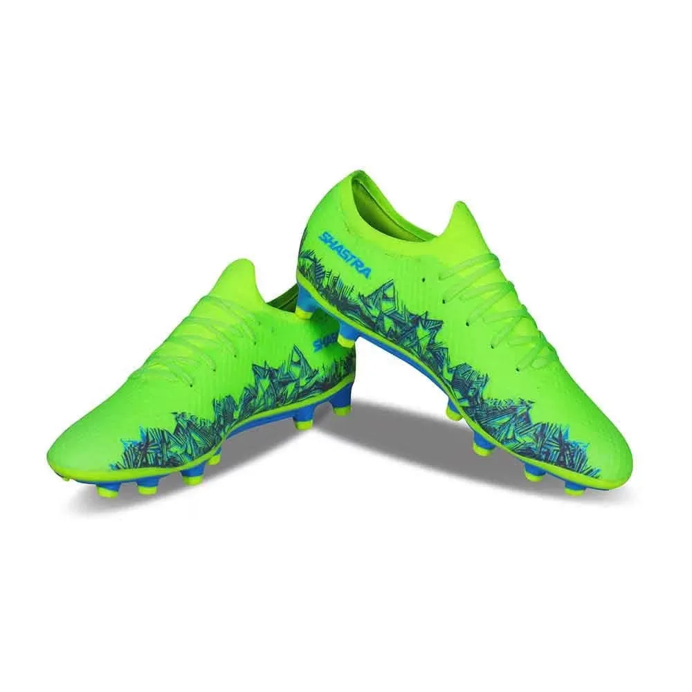 NIVIA Shastra Football Shoes for Men (Green)