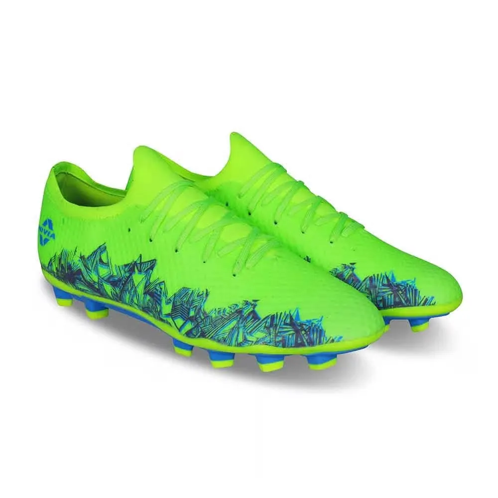 NIVIA Shastra Football Shoes for Men (Green)