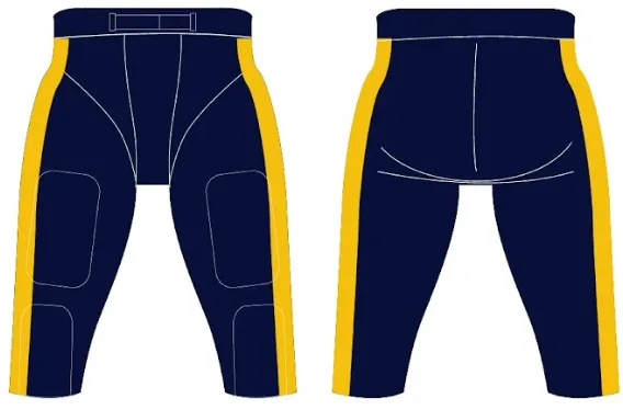 ORIGINAL INTEGRATED 2 Way Stretch Football Pants Size Samples