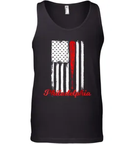 Philadelphia Baseball Flag For Philly Baseball Fans Tank Top