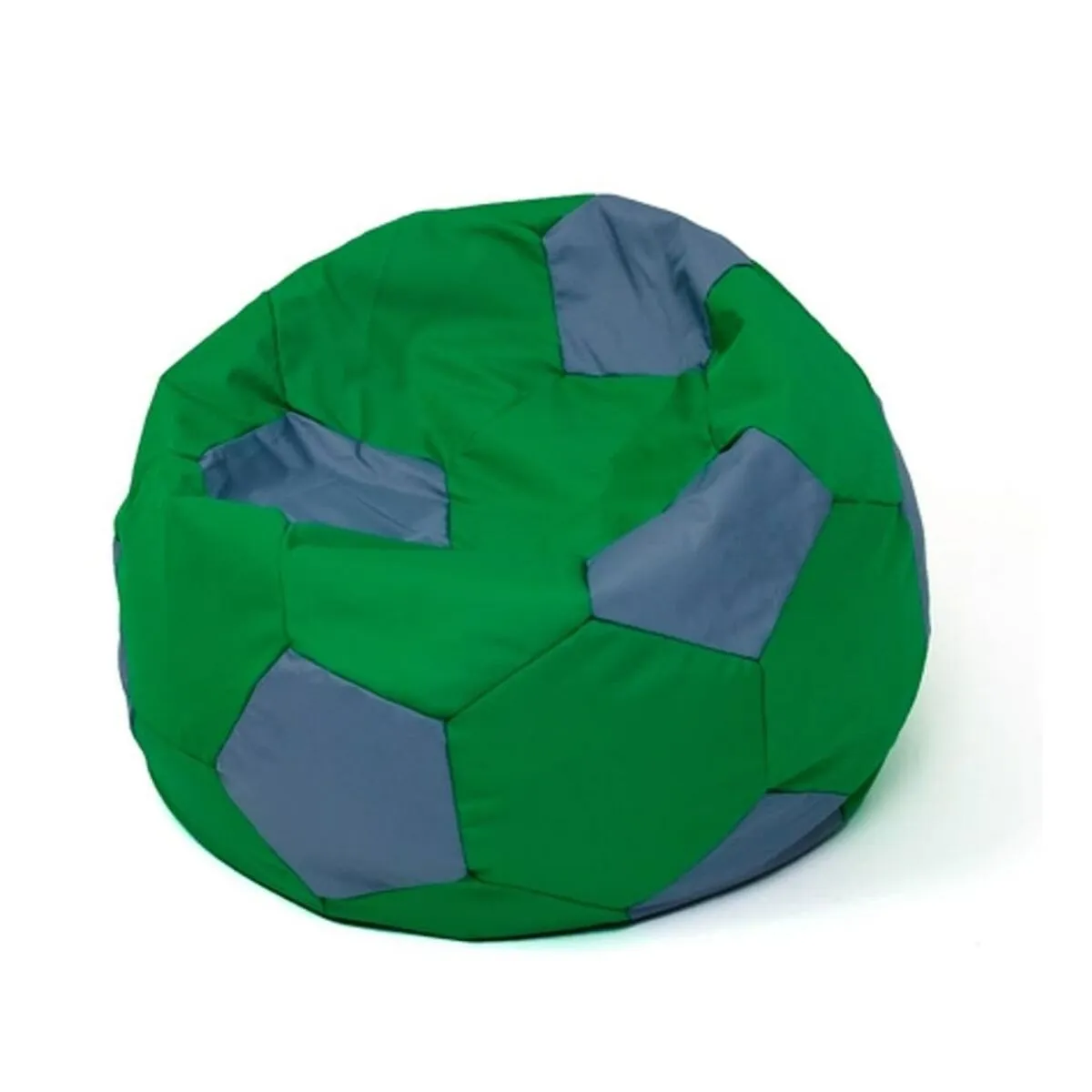 Pouffe GO GIFT Green Grey Oxford Football