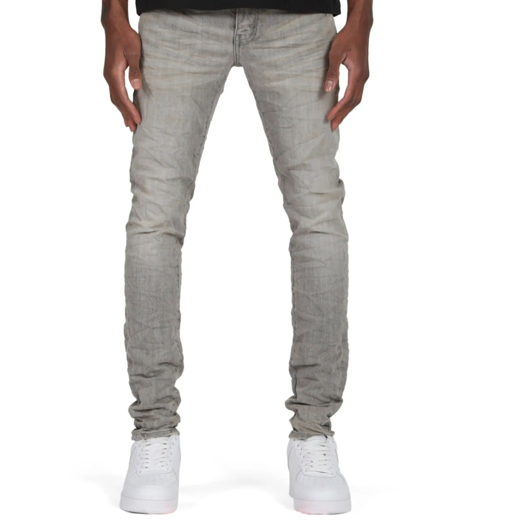 Purple Brand Light Grey Wash Jean