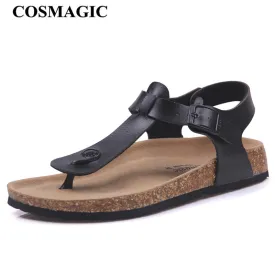 Sandals Fashion Cork New Women Summer Beach Slipper Shoe Flat