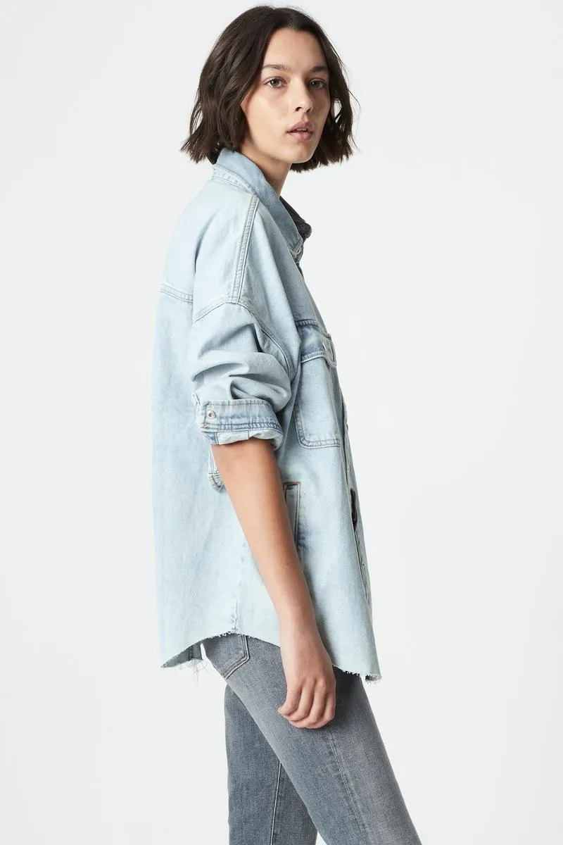 Tamara Jacket - Bleached Denim