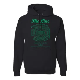 The Linc Seating Chart Pullover Hoodie | The Linc Seat Map Black Pullover Hoodie