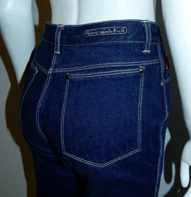 vintage 1980s Gloria Vanderbilt jeans 80s dark denim / high waisted XS - S