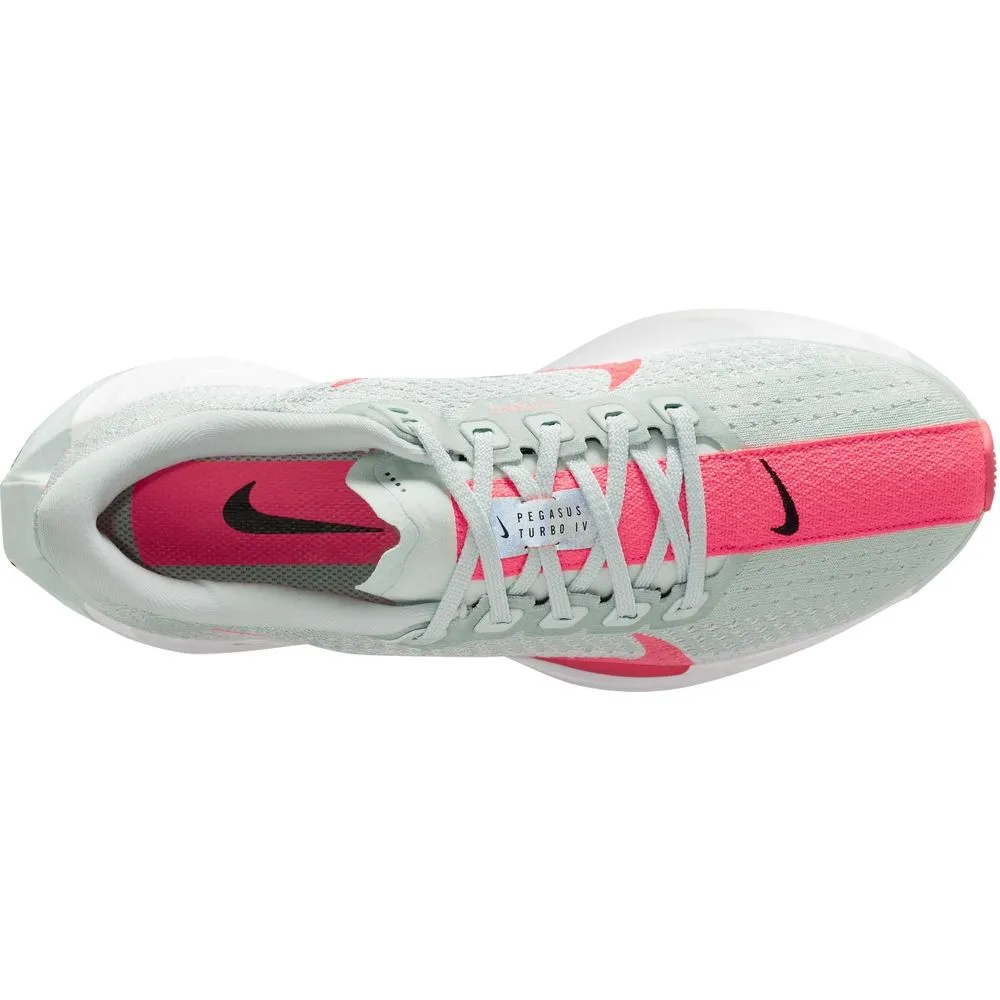 Womens Pegasus Plus - Barely Grey/Hot Punch/White